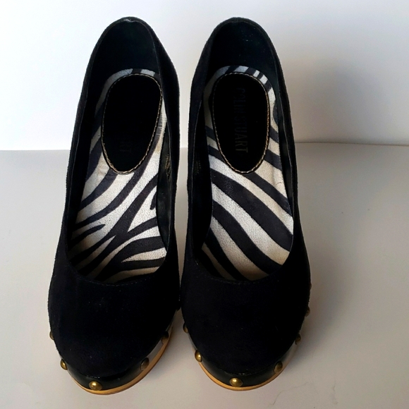 Colin Stuart black shoes size 7 - Picture 2 of 7